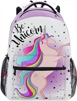 মেয়েদের জন্য কিউট Unicorns ব্যাকপ্যাক