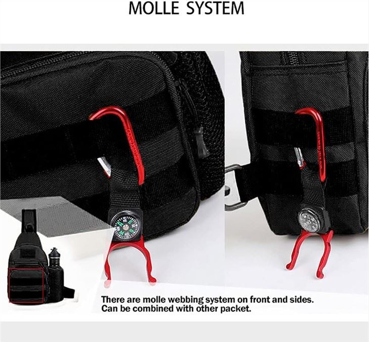 Military Molle Shoulder Siling Backpack